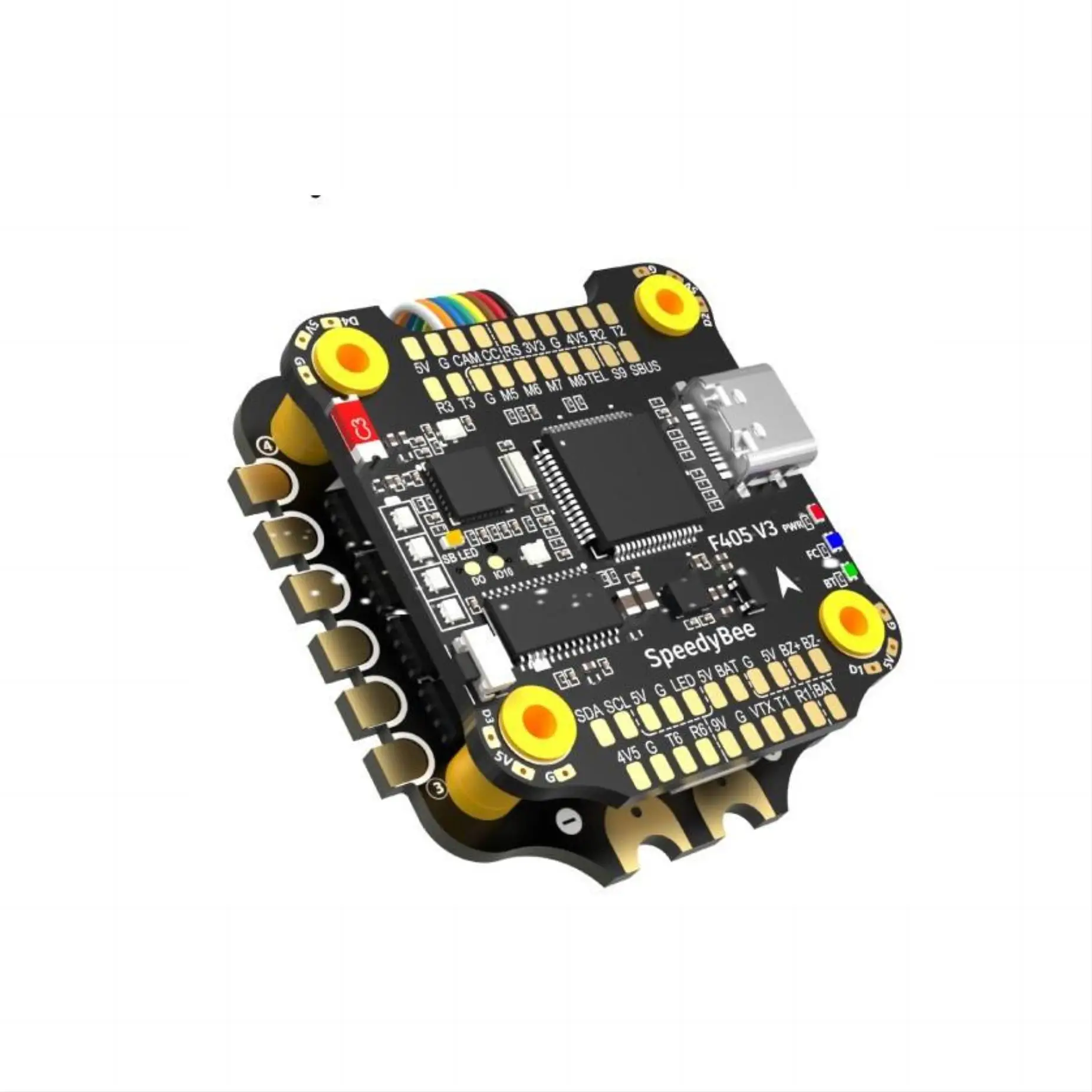 SpeedyBee F405 V3 50A Stack FC ECS BMI270 30x30 Flight Controller BLS 50A 4-in-1 ESC 3-6S LiPo For RC FPV Drone RunCam
