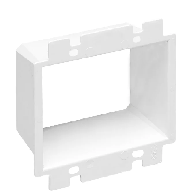 shanghai Linsky 2 gang plastic waterproof electrical extension ring electrical outlet box extender