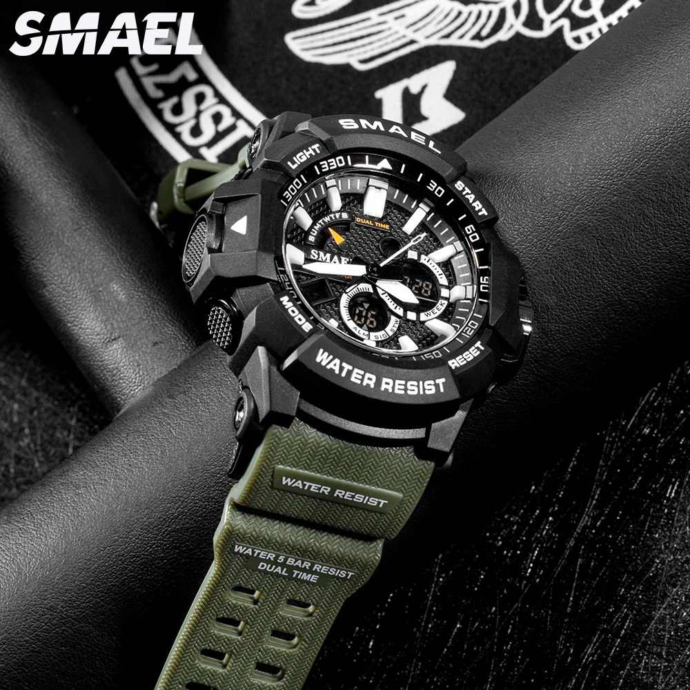 SMAEL new men watch smael 1809 sports quartz watch for survival in the wild