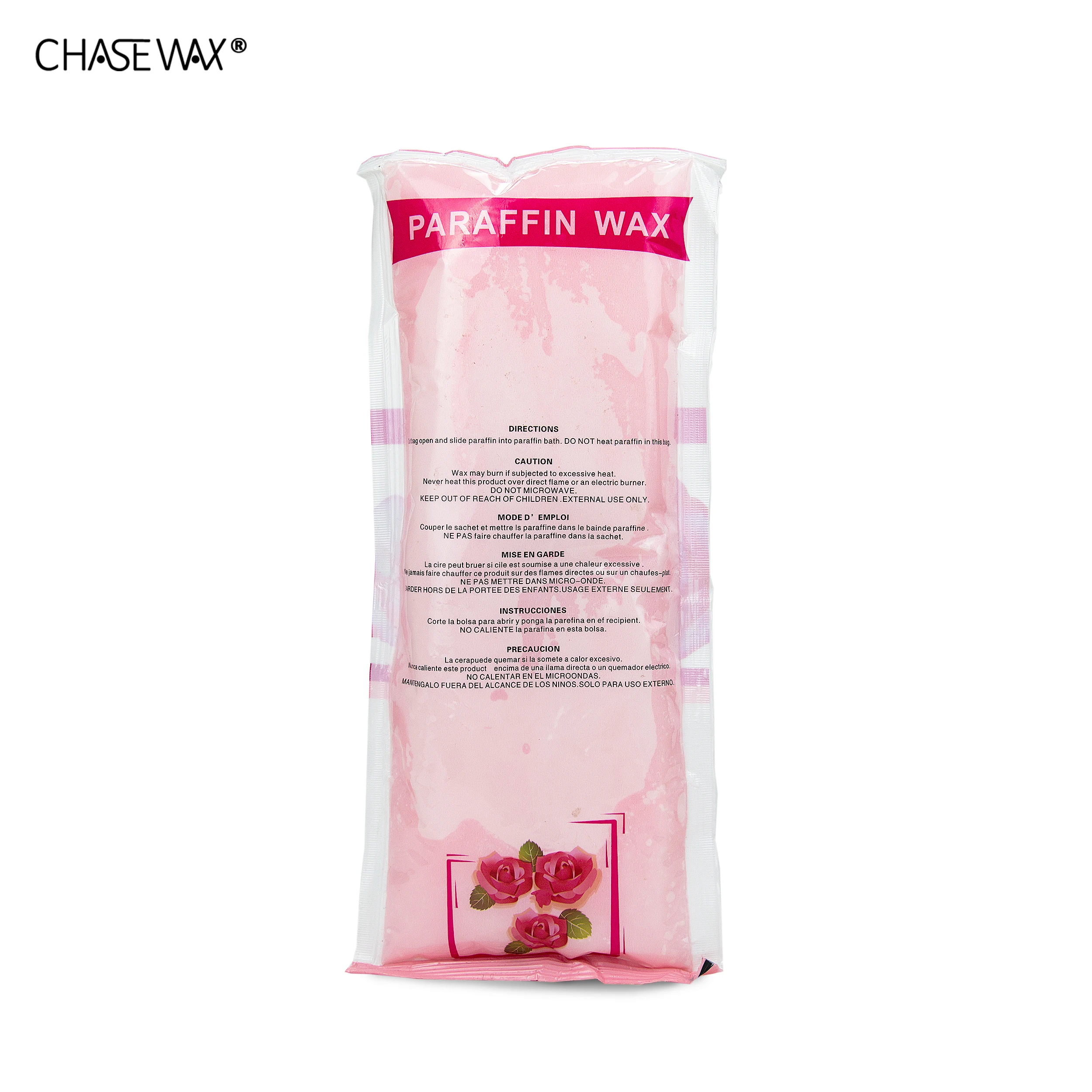 Chase Wax Wholesale OEM Rose Paraffin Wax For Nail Supply