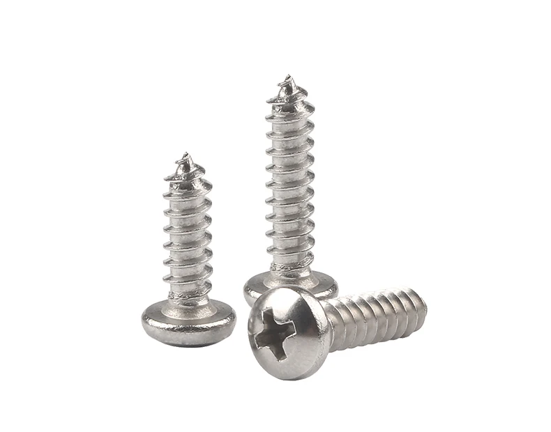 Cross Recessed Pan Head Self Tapping Screws