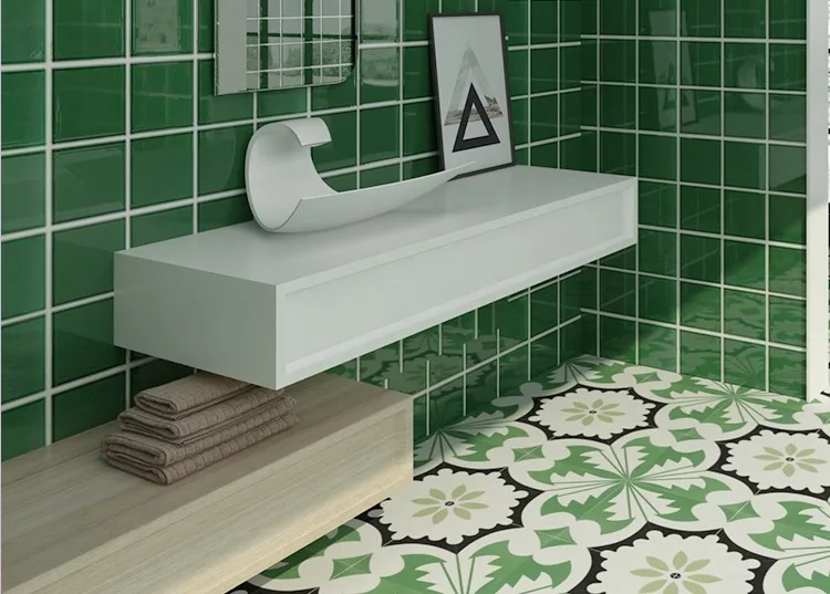 Modern Glossy Calcium Silicate Wall Panels Innovative Waterproof Abrasion-Resistant Tiles Interior Exterior Use Wood Material