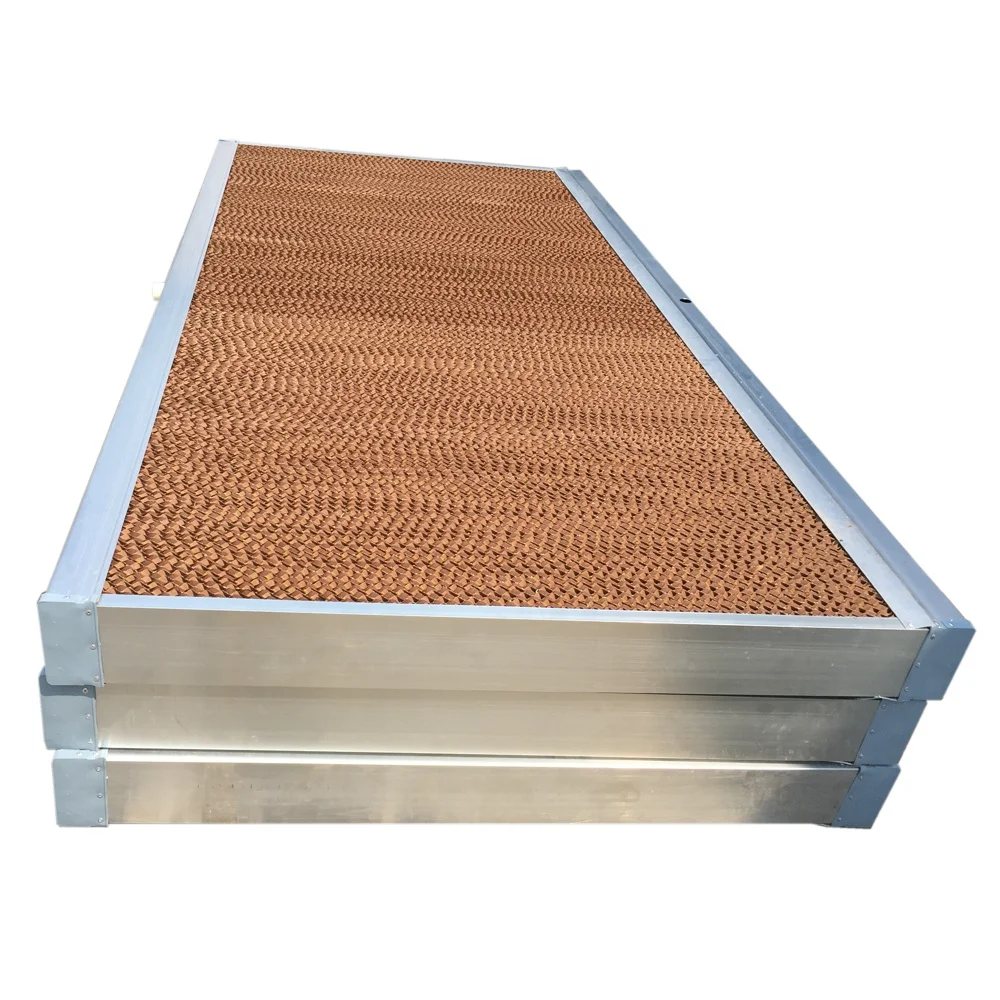 5090 6090 7090 Agriculture Greenhouse Plastic Paper Honey Comb Evaporative Cooler Cooling Pad For Poultry Farm