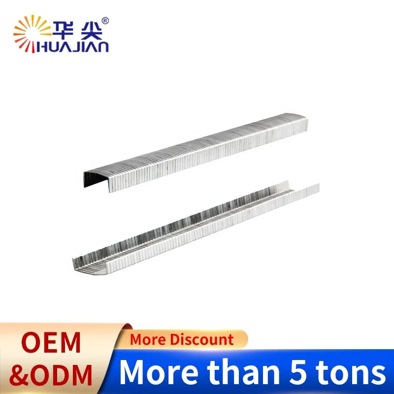 Customized Furniture Staples Galvanized 20Ga Staples High Quality STCR5019 Staples Series