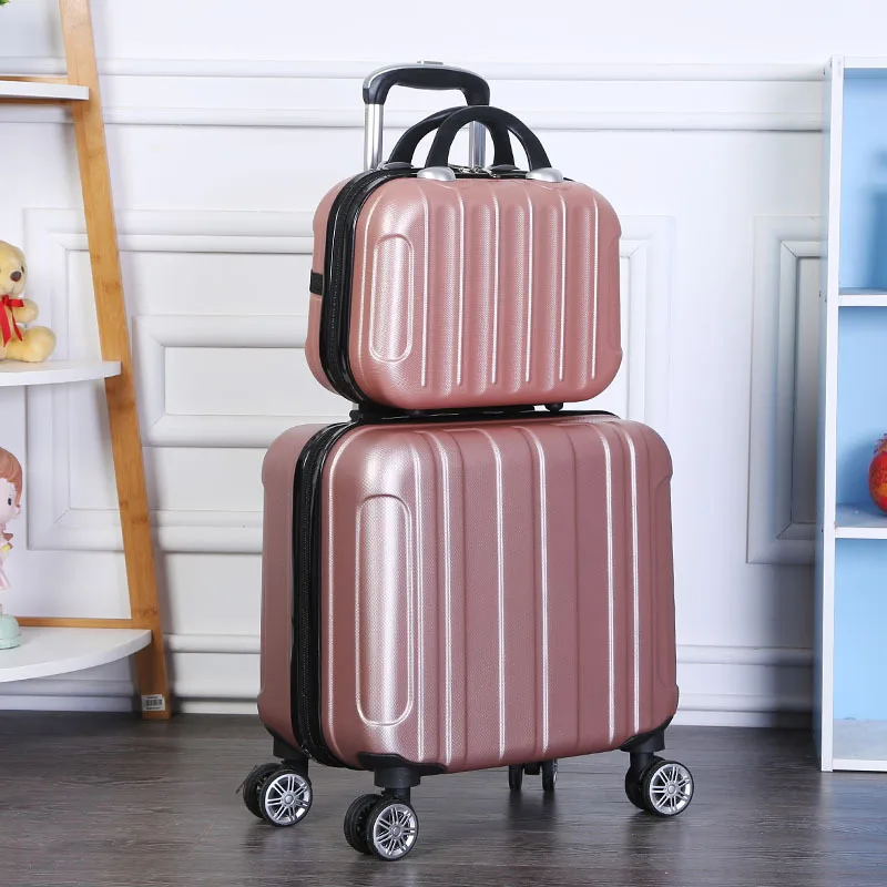 Luggage universal wheel suitcase abs trolley case 20 inch boarding box small travel case