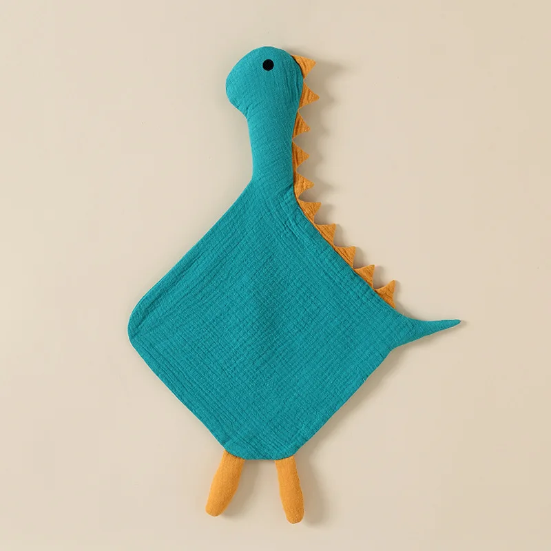 Stuffed Animal Cute Dinosaur Baby Security Blanket Wholesale Cozy High Quality Material Toys Baby