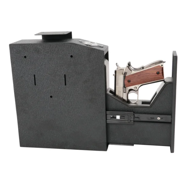 Auto Sliding Door Hand Gun Safe for Pistol with Biometric Feature