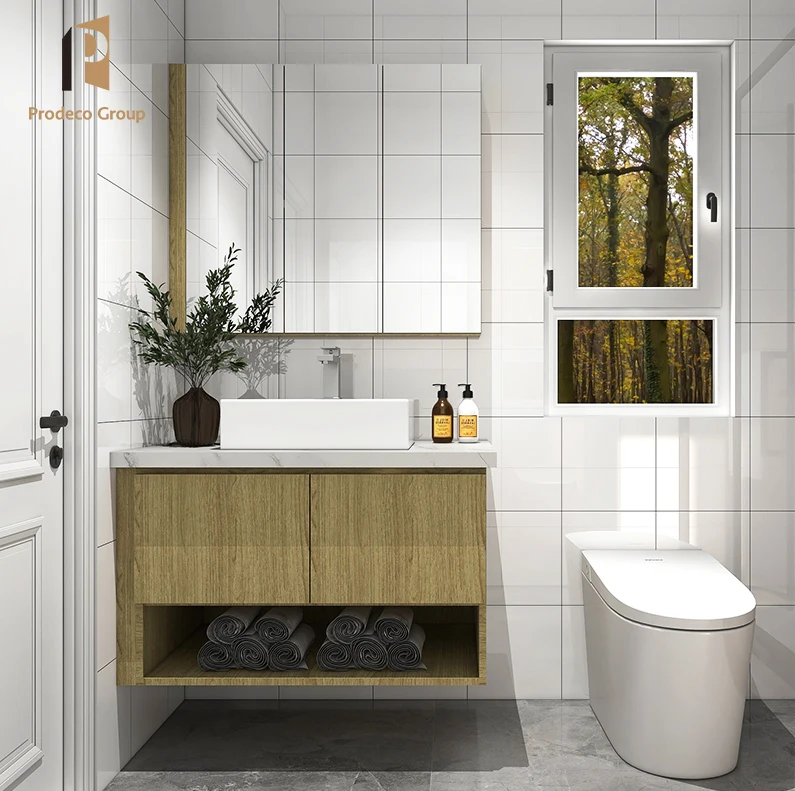 Ceramic Basin Bathroom Vanity Hand Wash Countertop Custom Bathroom Vanity With Sink Modern Bathroom Vanities