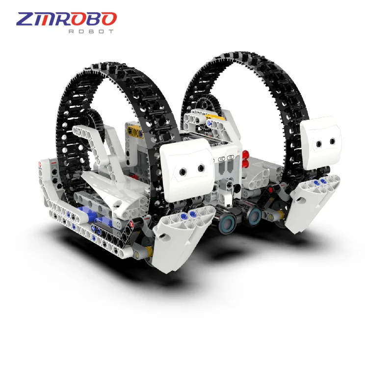 2024 New ZMROBO Robot Kit Intelligence Storm and Creative Expansion Supplement Parts Build  Cube Robot Set STEM Coding Education