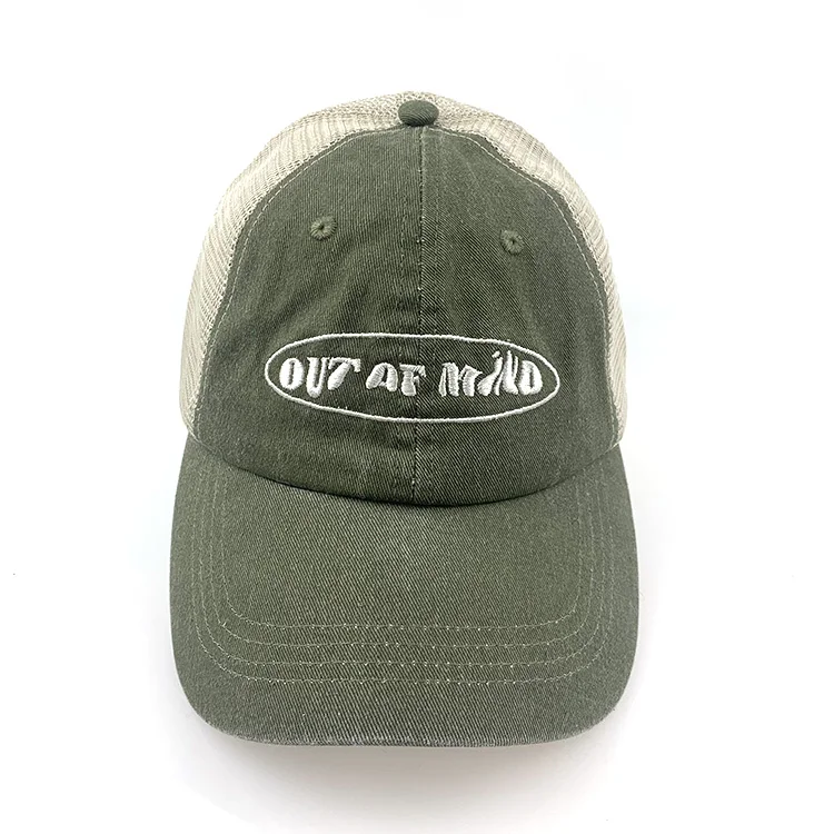 Sunscreen Solid Woven Patch Classic Trucker Hat Breathable Mesh For Wholesale Men Women Flag Usa Cotton Vintage Baseball Caps