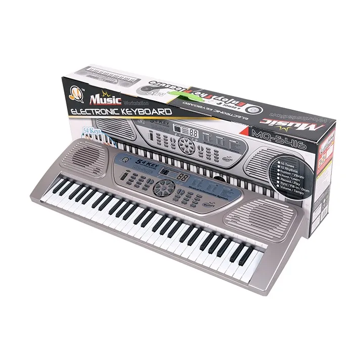factory outlet hot sale 54 Keys MQ Electronic Organ Musical Instruments electronic Keyboard Piano