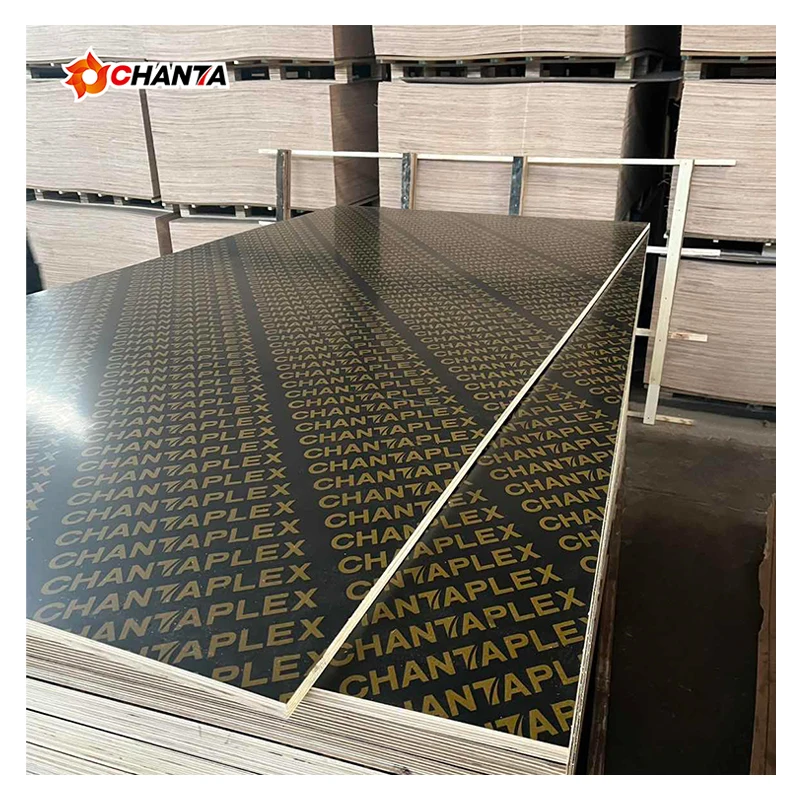 Chanta Hardwood Core Paper Film Faced Plywood For Construction