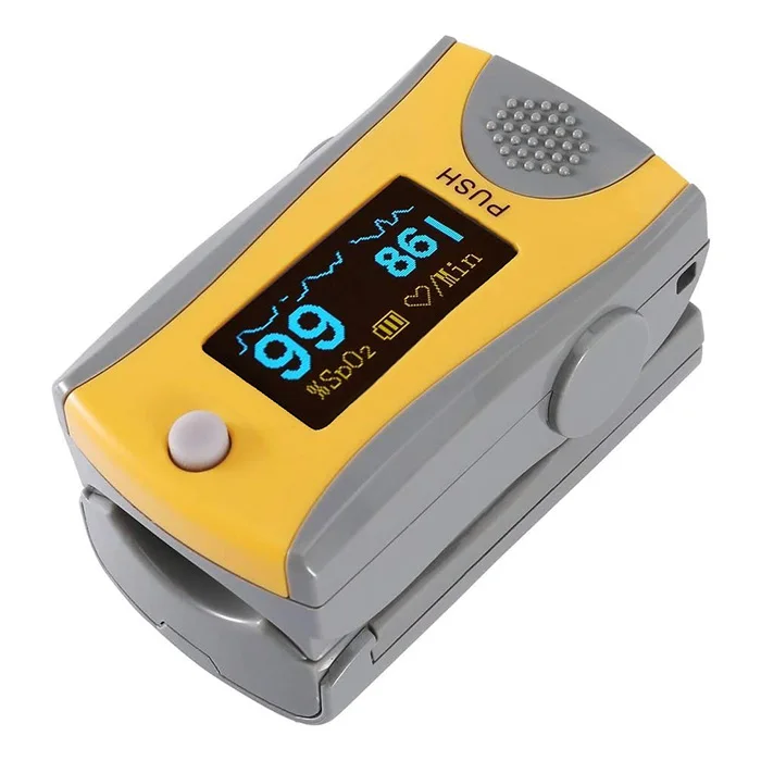 Portable Digital Blood Oxygen Meter Finger Pulse Oximeters
