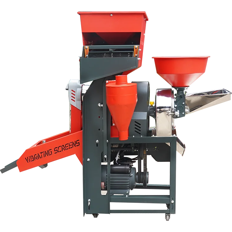 DAWN AGRO 4 в 1 комбинированная машина для измельчения риса, кукуруза, треснувший измельчитель риса, зерновой соломы, сепаратор для домашнего использования