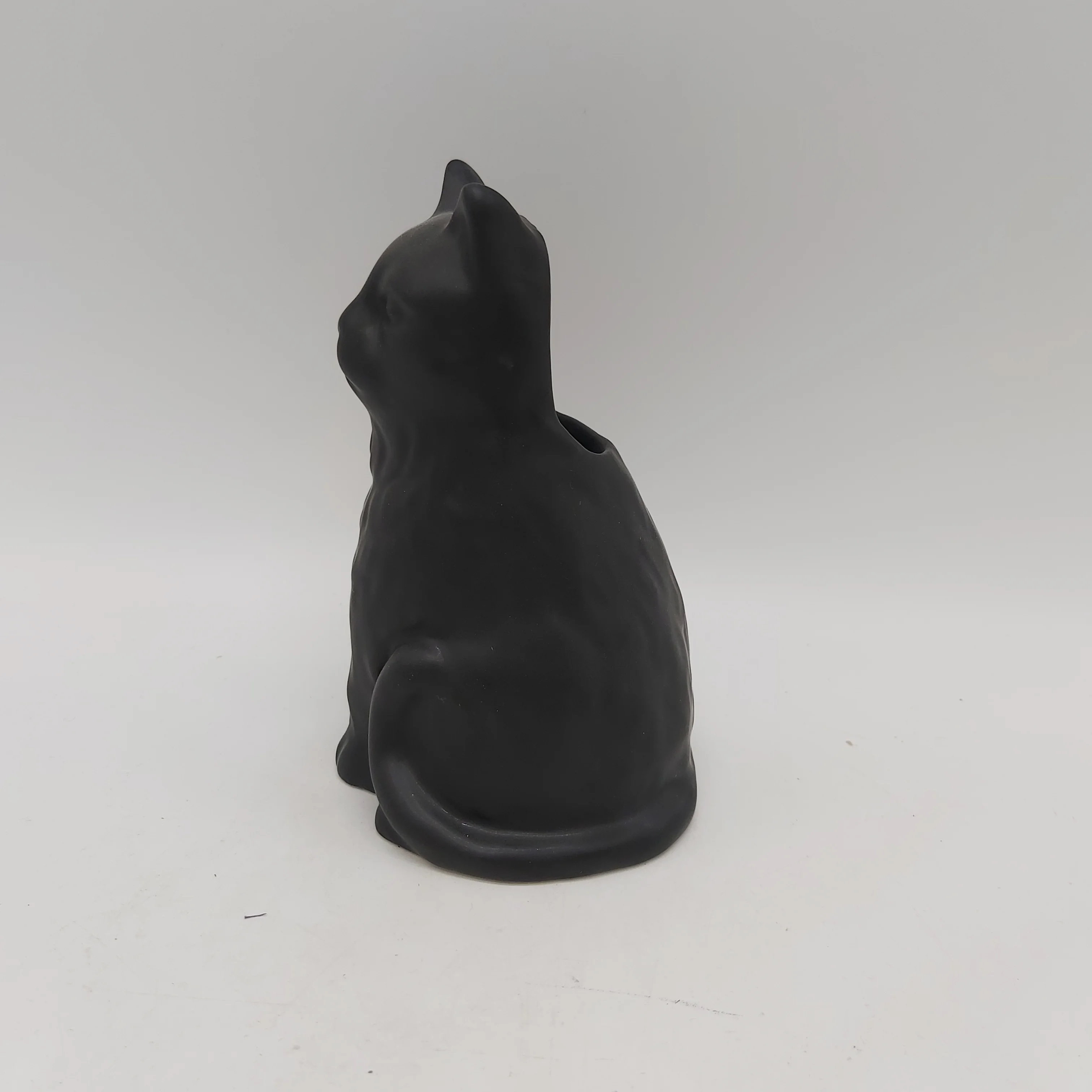 hot sale home decor ceramic vase ceramic flower cute kitty  flower vase garden flower pot for hotel and home decor