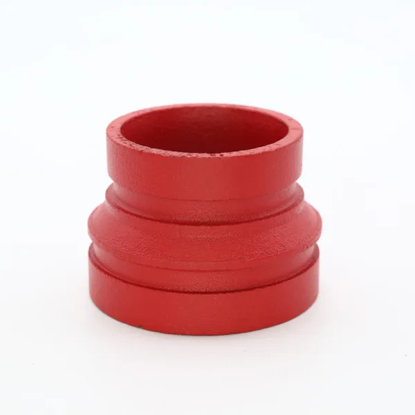 Fire Reducer Pipe Fittings Ductile Iron Threaded or Grooved Concentric Reducer UL FM