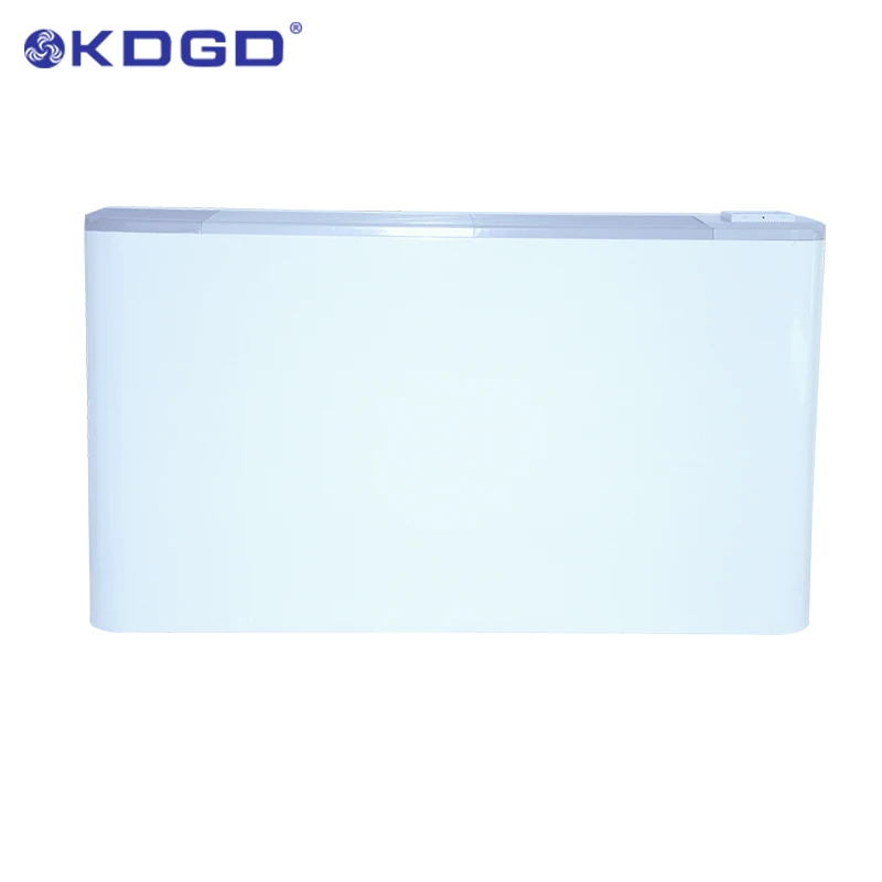 Factory Price celling wall mounted fcu exposed vertical type water floor standing fan coil units for home hotel restaurant