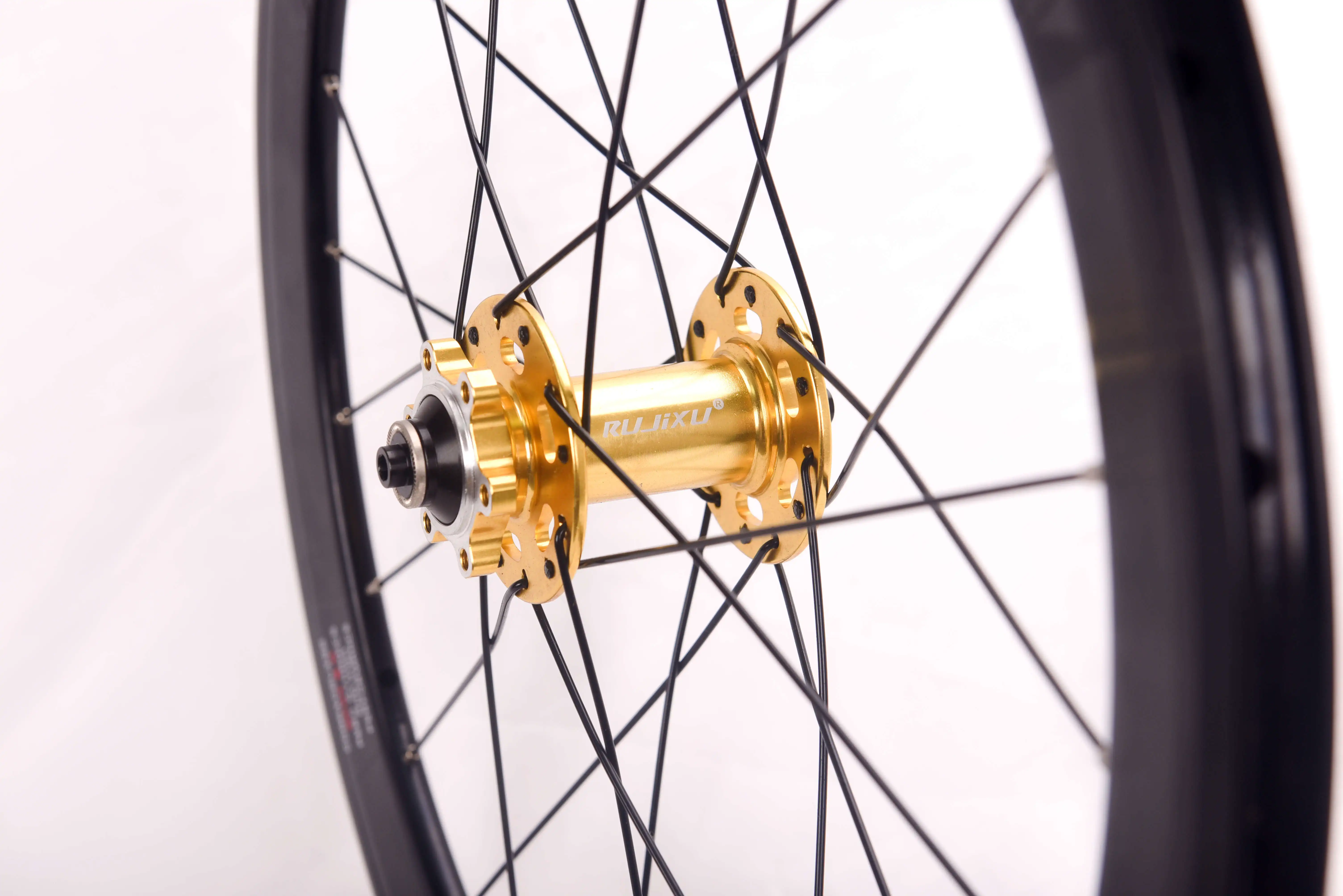 20 inch 451 Carbon Fiber hub Foldable Bicycle Wheelset Open Caliper V Brake C brake Bike Wheelset