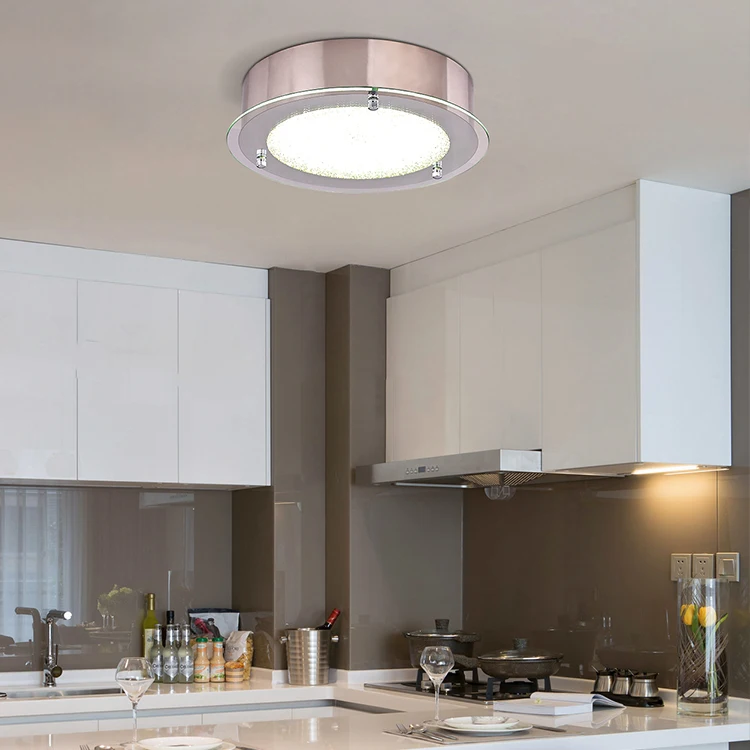 China Manufacturer Simple Style French White Color Indoor Bedroom Modern Decoration Led Ceiling Light