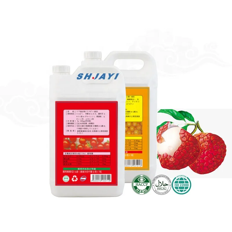 50 Times Concentrate Syrup For Beverage Factory Making Mango Flavor Juice Soft Drink Production