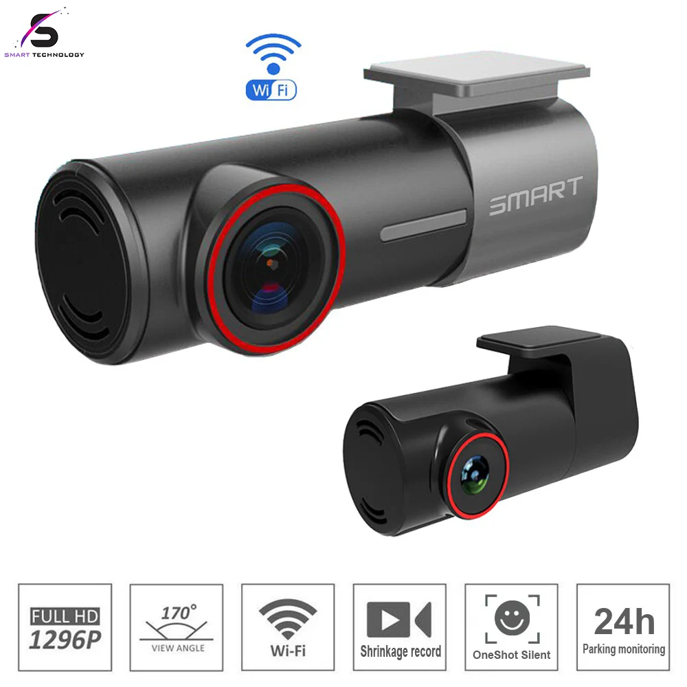  Скрытый видеорегистратор 4G Wi-Fi 360 дюйма мини умный Автомобильный 4K 1080P с двойным объективом спереди и сзади система