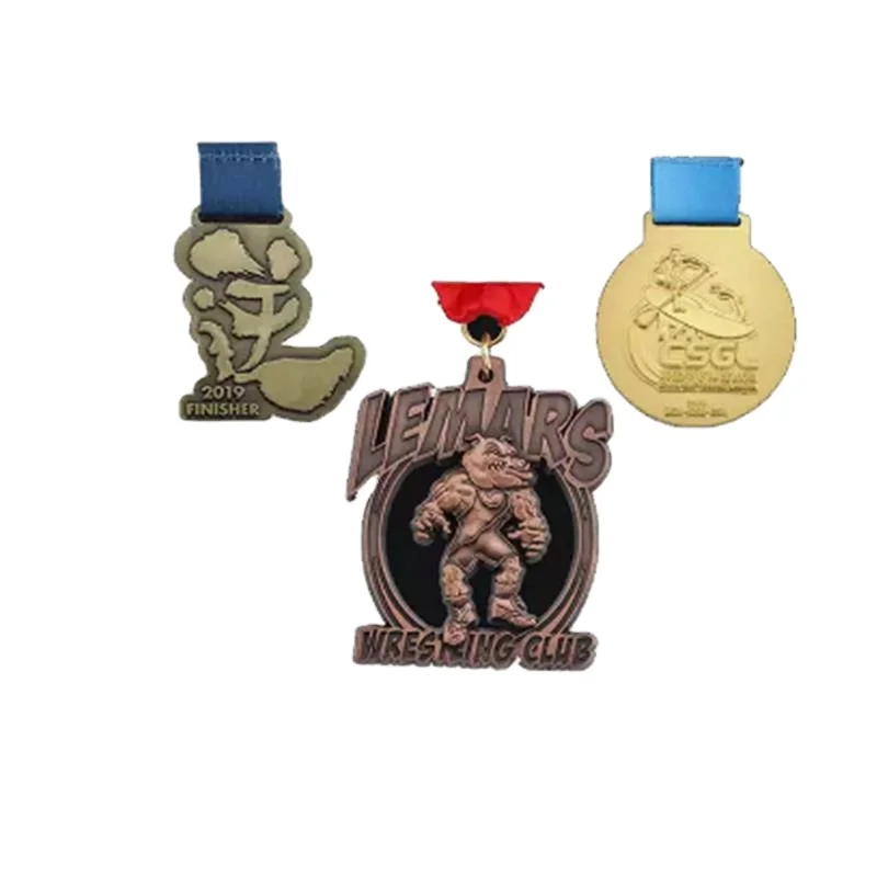 High Quality custom cheerleading custom sports medals and trophies with great price