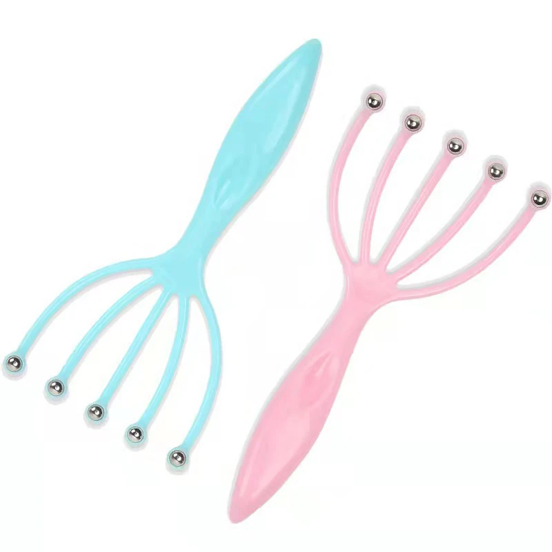 Trending Products On AMZN Handheld 9 Claws 9 Beads Head Scratcher Claw Massager For Head Body Other Massage Products