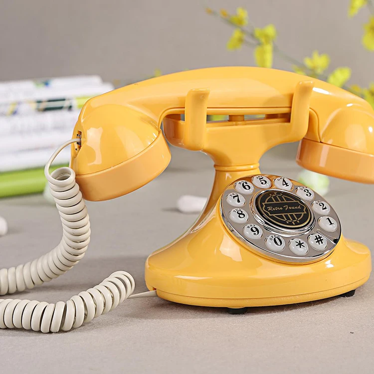 Best Quality Promotional Push Button Phone Rugged Corded Office Telephone