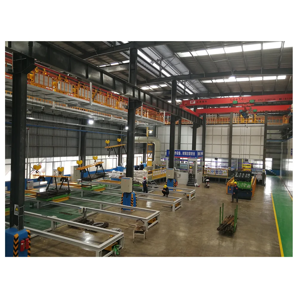Полностью автоматическое оборудование горячего цинкования для строительных лесов