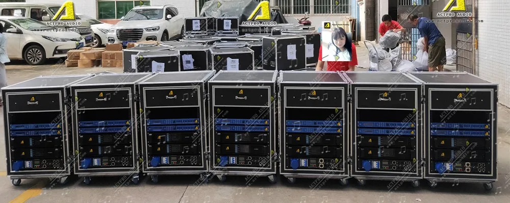Усилитель LA8 с контроллером усиления DSP la8 для линейного массива KR208 усилитель класса d