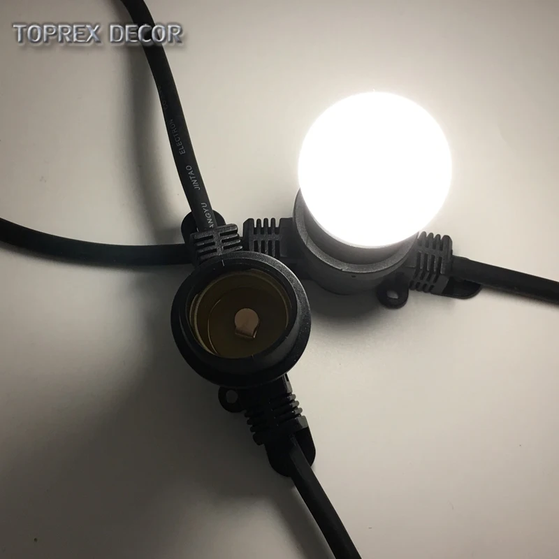 Quality E27 Lamp Holder Festoon Belt IP65 Rated Moving Lights for Festive Party Supplies and Events Lighting