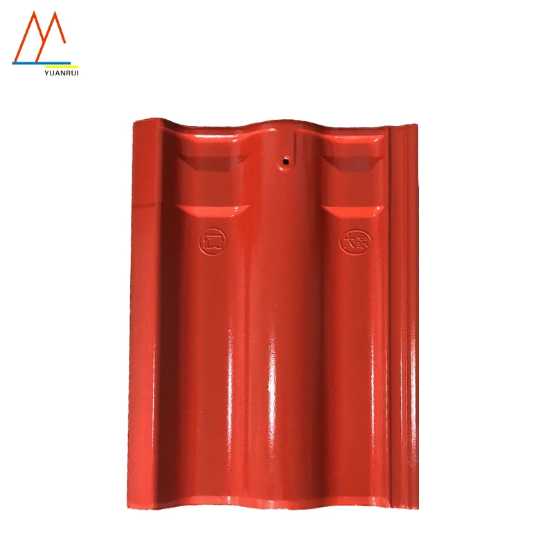 peacock blue color Chinese manufacture  clay roof tiles for sale