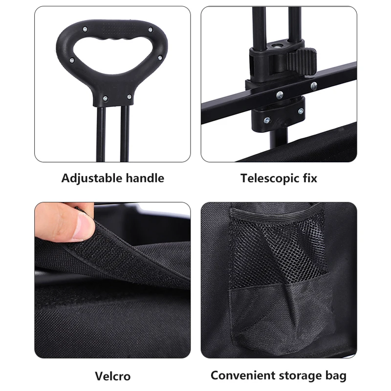 Wholesale Custom outdoor Garden Utility wagon portable beach trolley cart camping foldable folding wagon