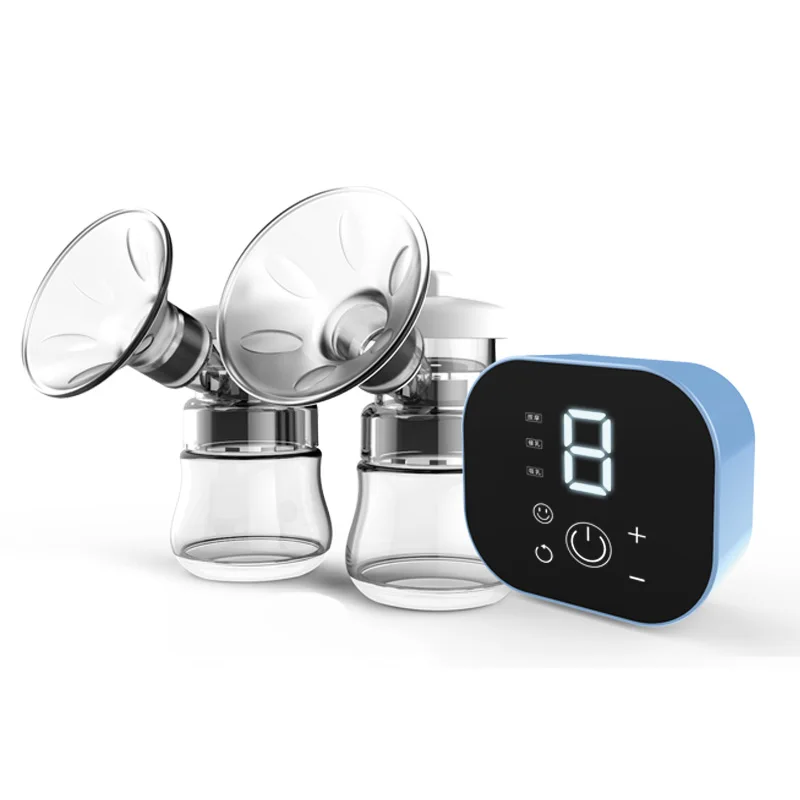 Multi function OEM electric breast pump double with silicone pacifier baby care product