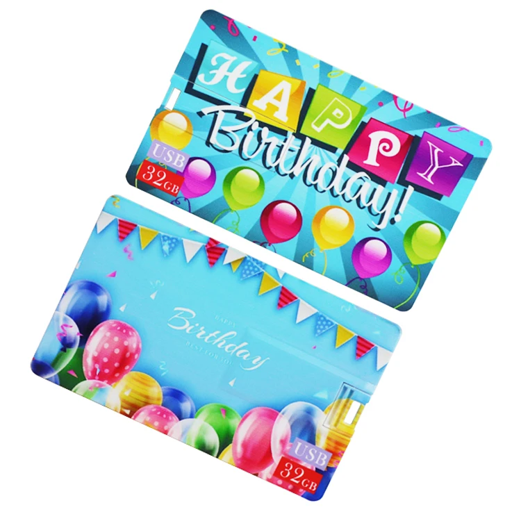Wholesale Credit Card Usb Stick Custom Logo Card Thumbdrives Pendrive Gift Pen Drive Usb Flash Drive 4GB 8GB 16GB 32GB 64GB