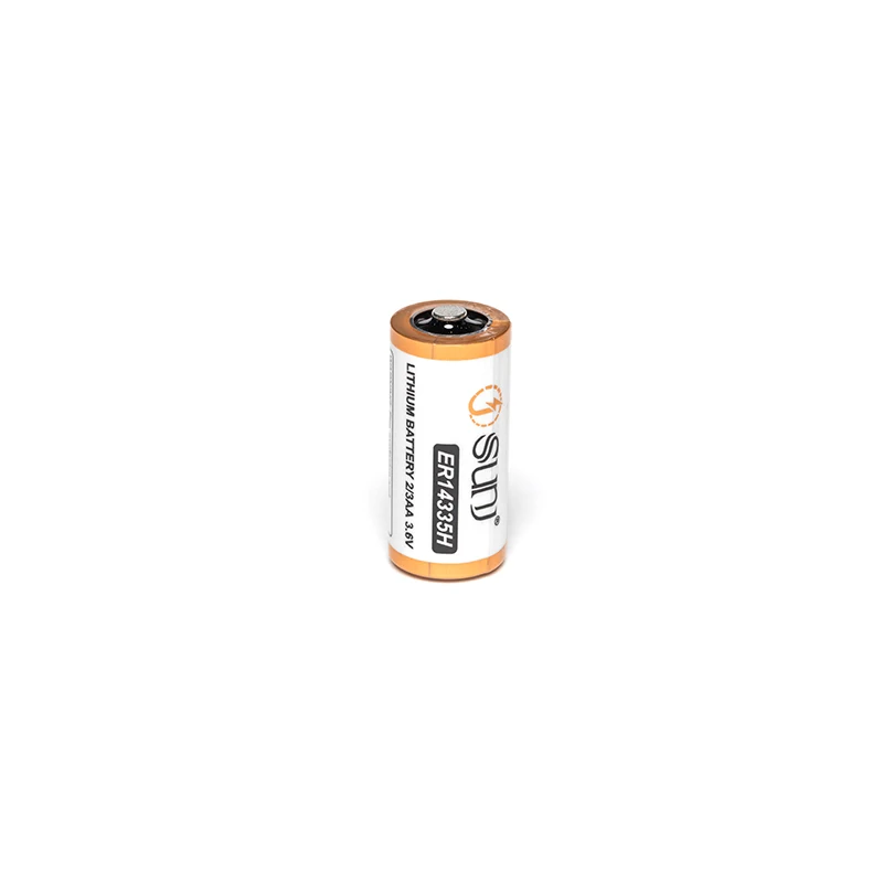 Large capacity high energy density primary lithium battery 3.6V intelligent fire hydrant  power supply ER14335H  lisocl2 battery