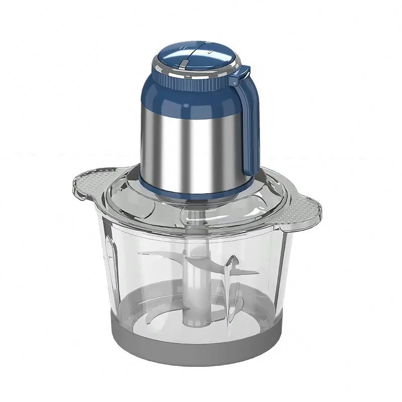 large kitchen food stainless household capacity steel 500w processor chopper, machine electric meat grinder/
