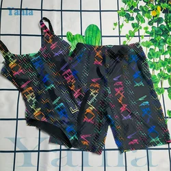 Famous Brands Luxury Beachwear Designer print Women Sexy Bikini Men Summer Swim Trunks Boardshort Matching Swimwear For Couple