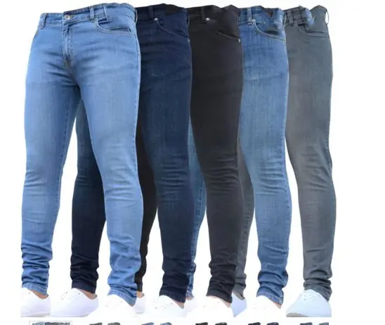 
Skinny skinny jeans in solid color for menamari jeans 