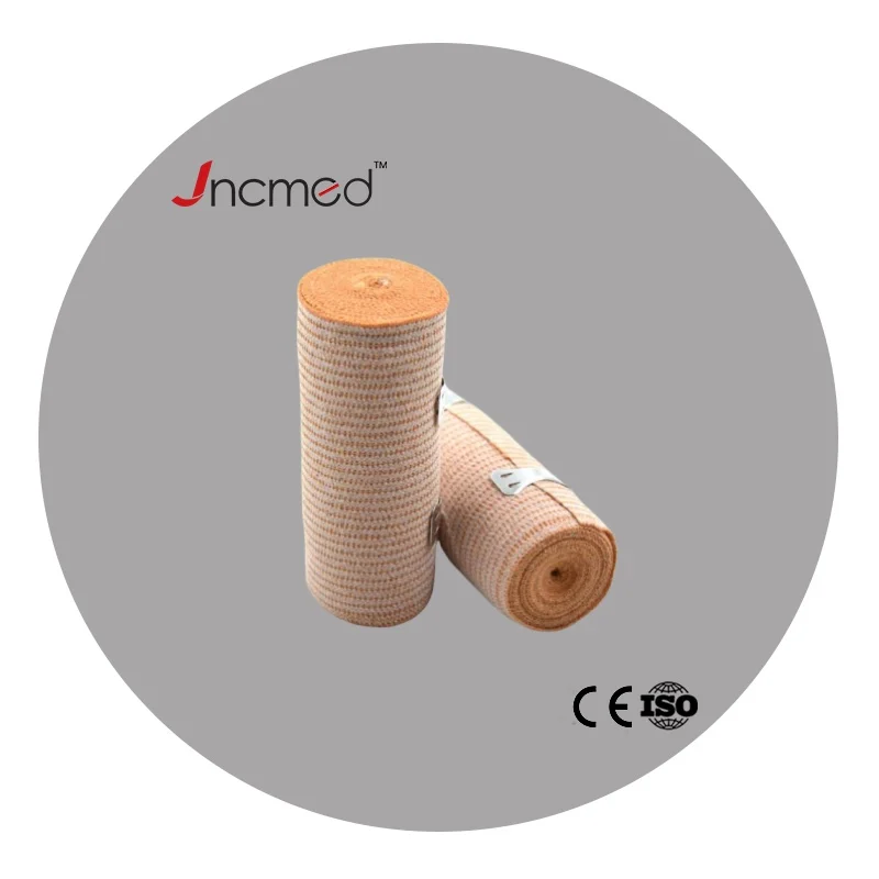 JCMED Disposable Medical Hospital Skin Color High Elastic Cotton Crepe Bandage