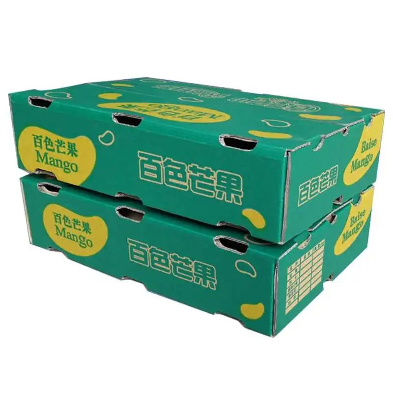 carton maker custom made vegetable and fruit mango packing carton box size
