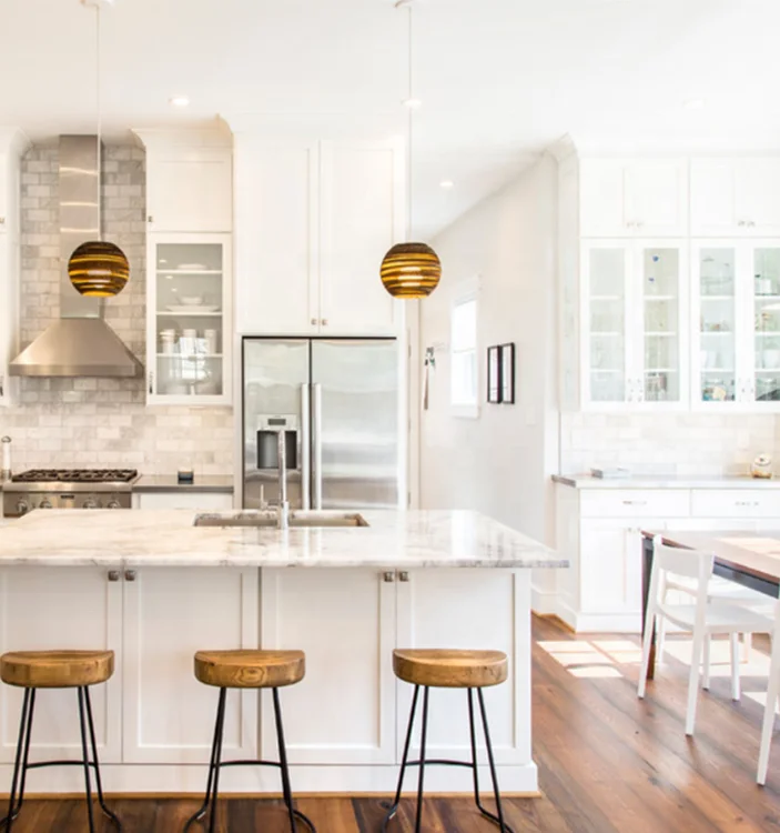 DAIYA self assemble kitchen cabinets with plywood carcass cabinet