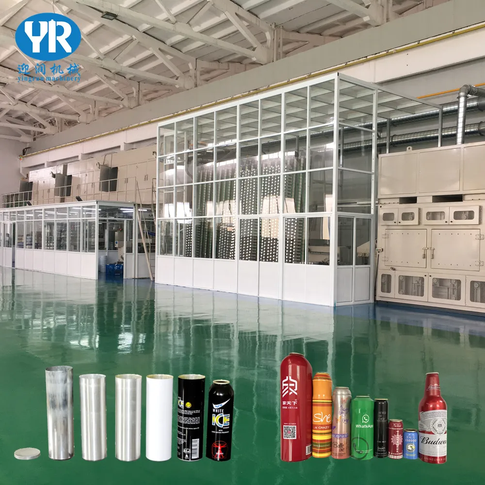 
Aluminum Slug Press Aerosol Empty Cans Making Line 