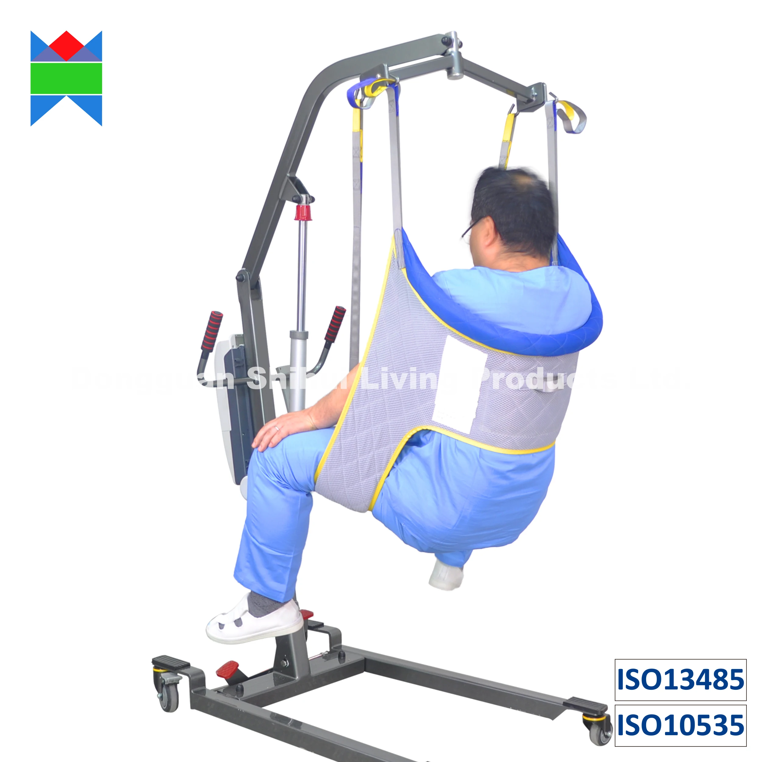 ISO13485 manufacture Patient Hygiene Sling For Aged and Disability lifting or transfer to toilet used with hoist