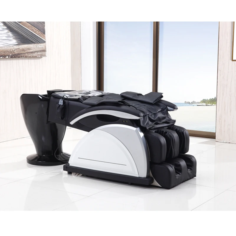 Deluxe 3D Full Body Massage Shampoo Chair Hair Salon