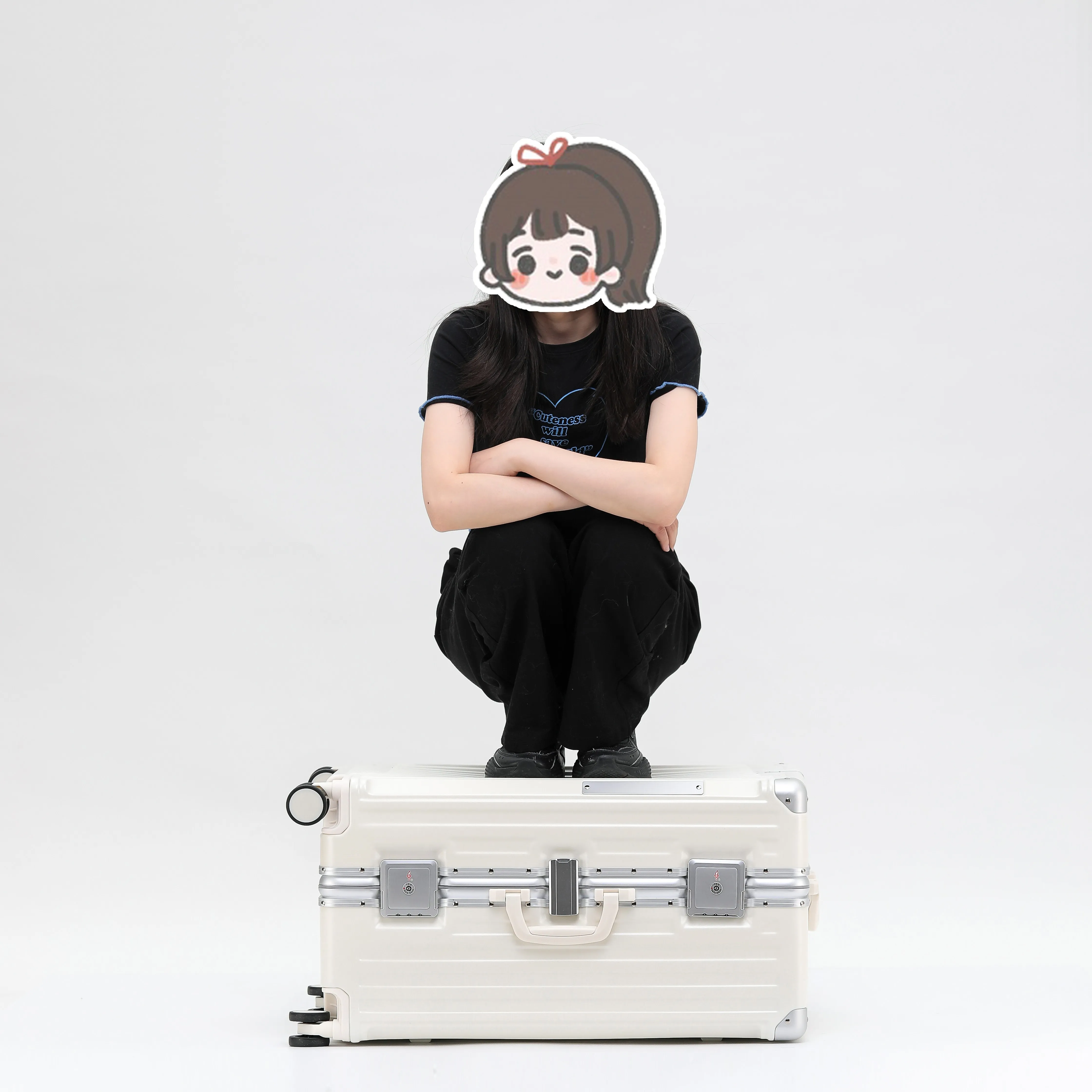 High Quality Custom Logo Big Size Waterproof Luggage Low Price Carry-ons Suitcase Set Bottom Price Cheap Trolley Suitcase