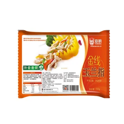 Frozen food Fish Mud 250g convenient instant dishes heated instant squid and fish surimi products