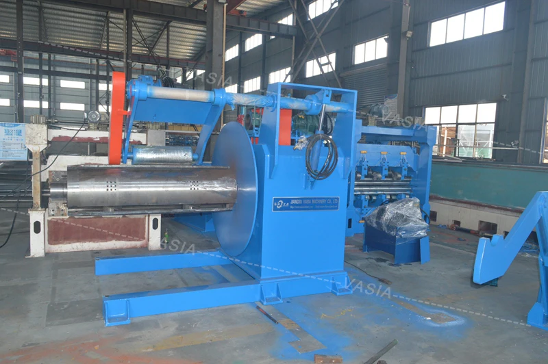 Metal sheet straightening leveler machine