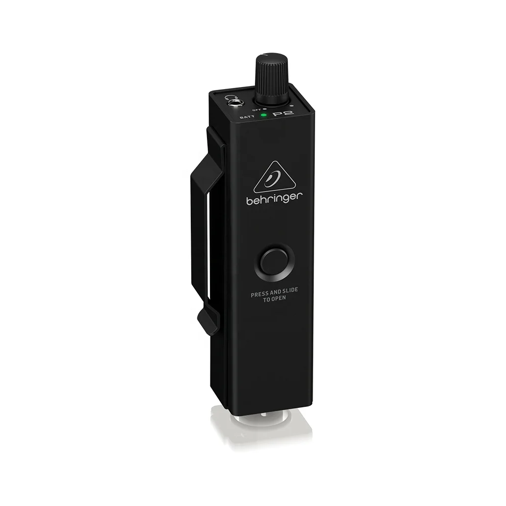 Behringer Powerplay P2 Personal Headphone Amplifier For In-Ear Monitor Pa System Stage Sound Equipment