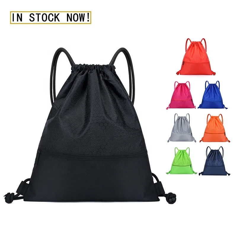 Оптовая продажа водонепроницаемый нейлоновый мешок на шнурке